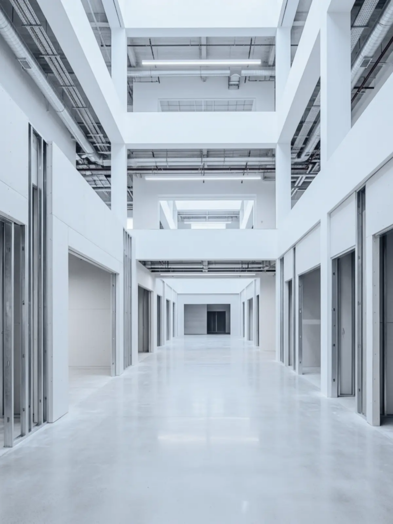 Ausbauleistungen im Trockenbau der focus Objektausbau GmbH